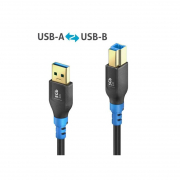 FlexInstall USB-A - USB-B Kabel PureLink
