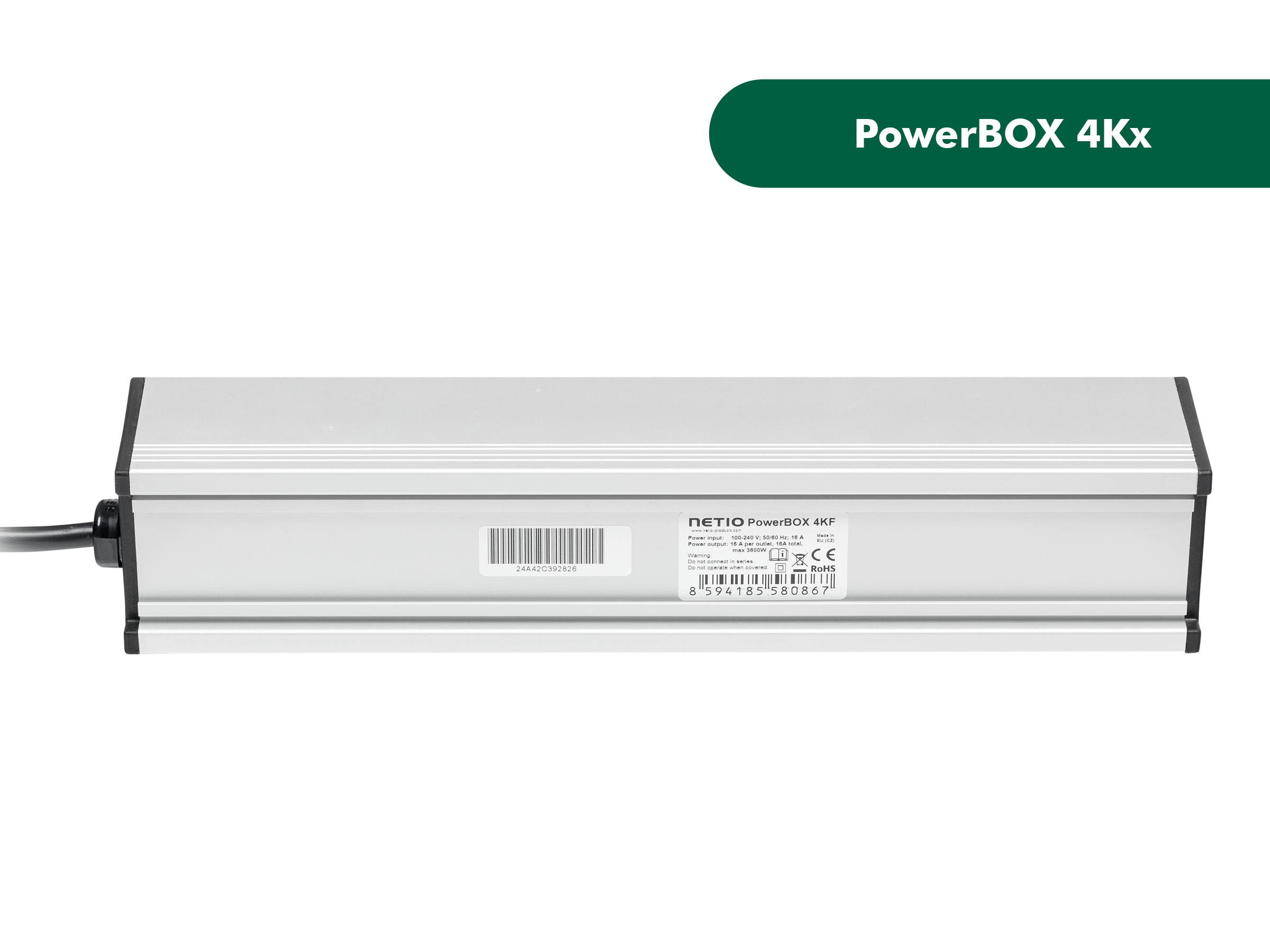 PowerBOX 4KF - Smart uttagslist