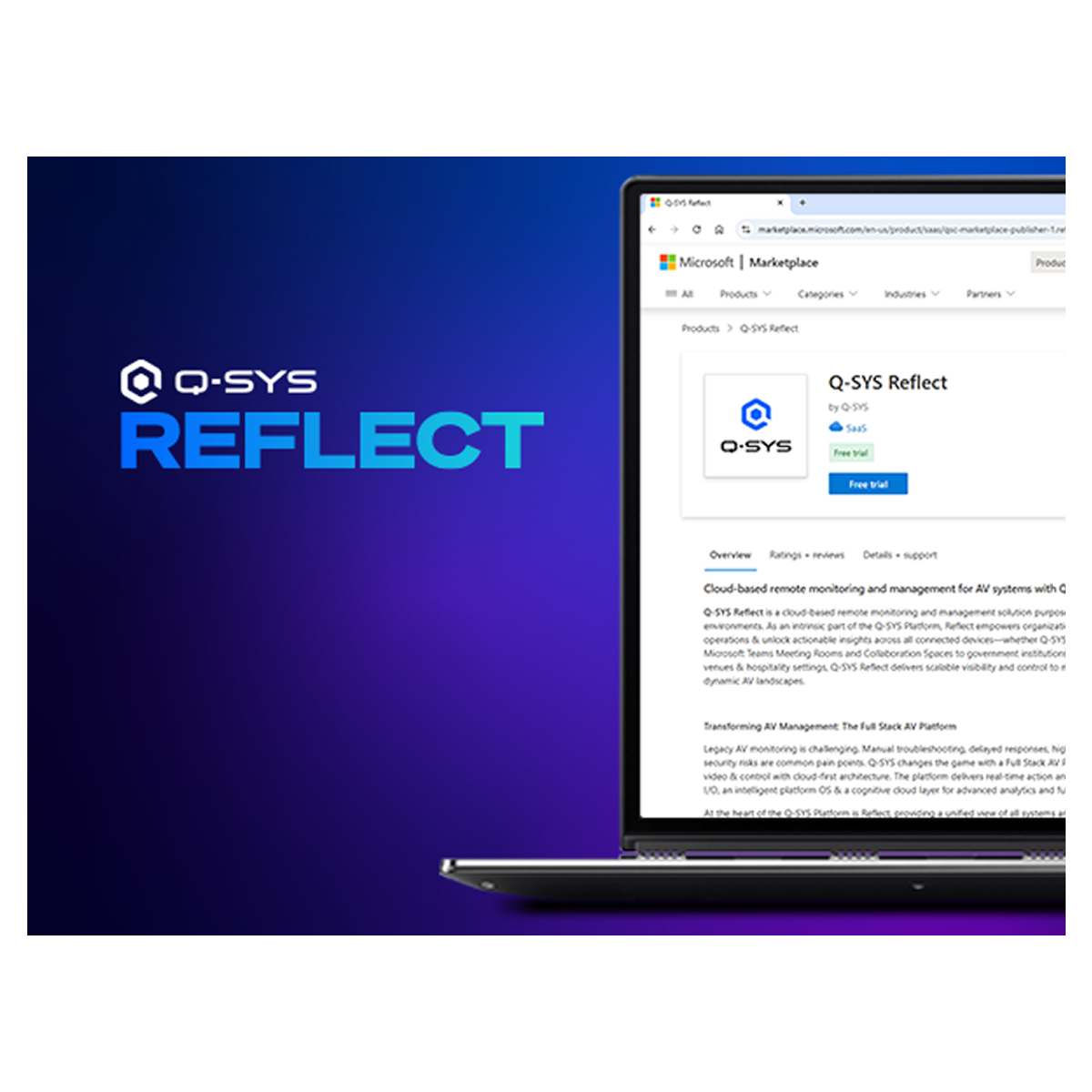Q-SYS-REFLECT Q-SYS